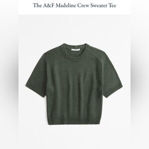 Abercrombie short sleeve sweater.